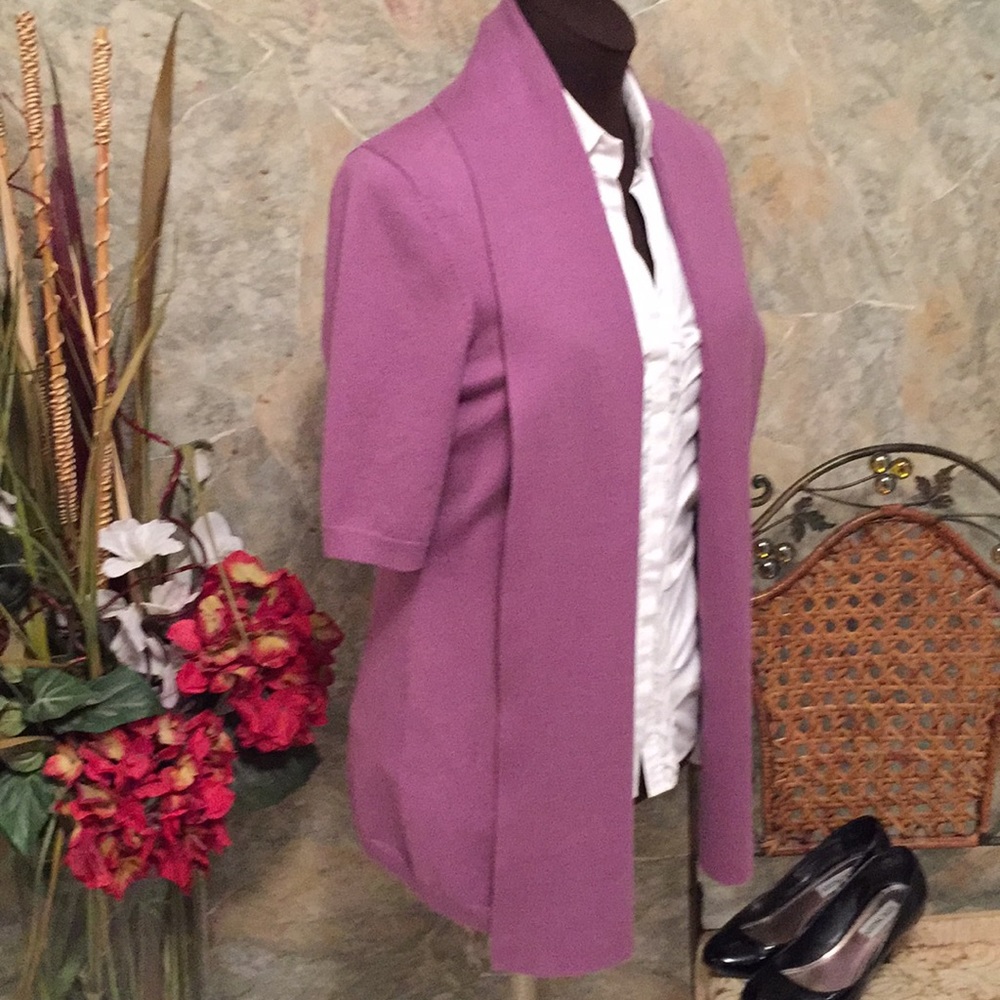 L. L. Bean🌹Sweater cardigan cover up duster - Picture 6 of 7